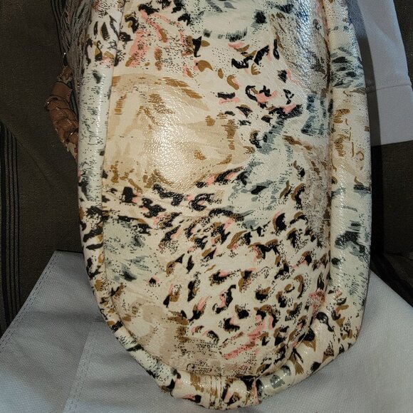 🎉 UNIQUE JESSICA SIMPSON ISLAND CHEETAH JOYCE HOBO - Picture 4 of 6